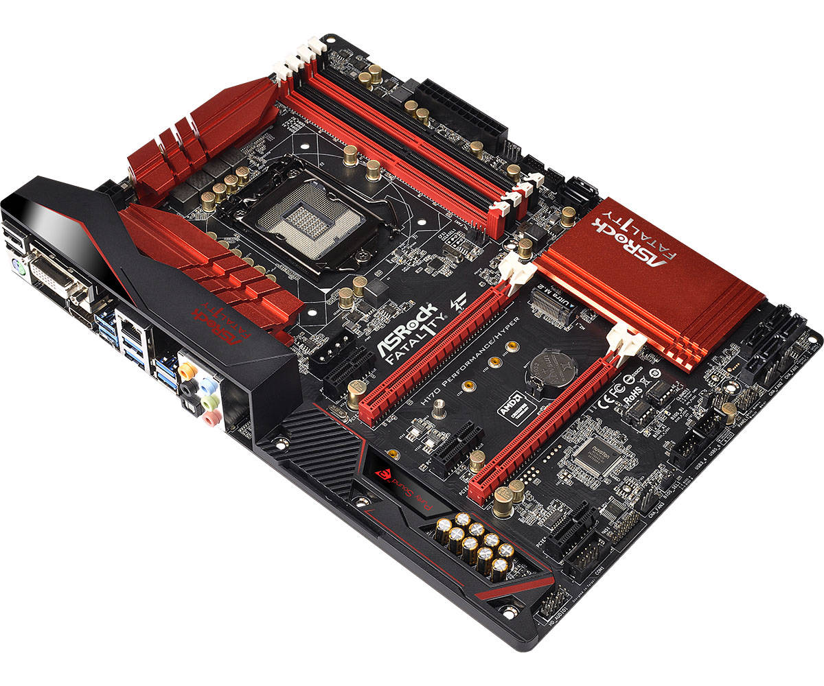 CPU： i7-6700K、MB：ASRock H170 PERFORMANCE Asrock Fatal1ty H170 Performance/Hyper - Motherboard